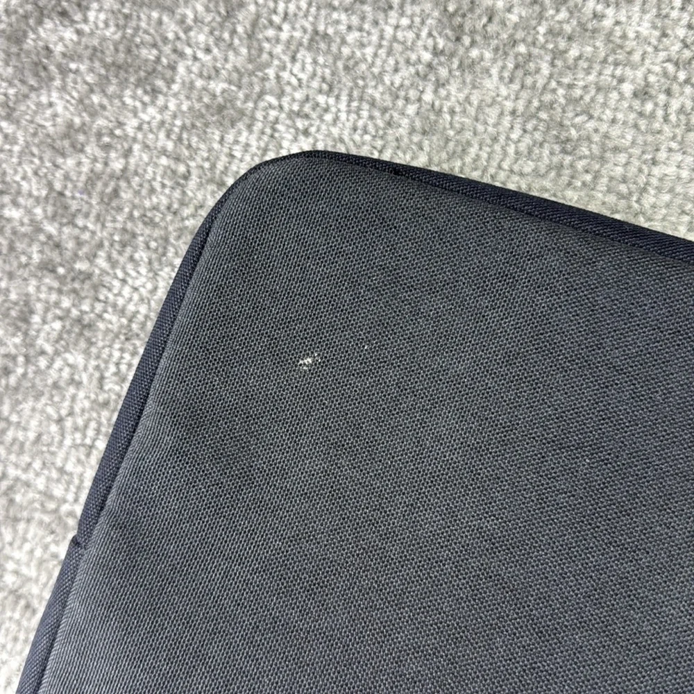 Tomtoc Black Protective Laptop Sleeve Case Zip Around Padded